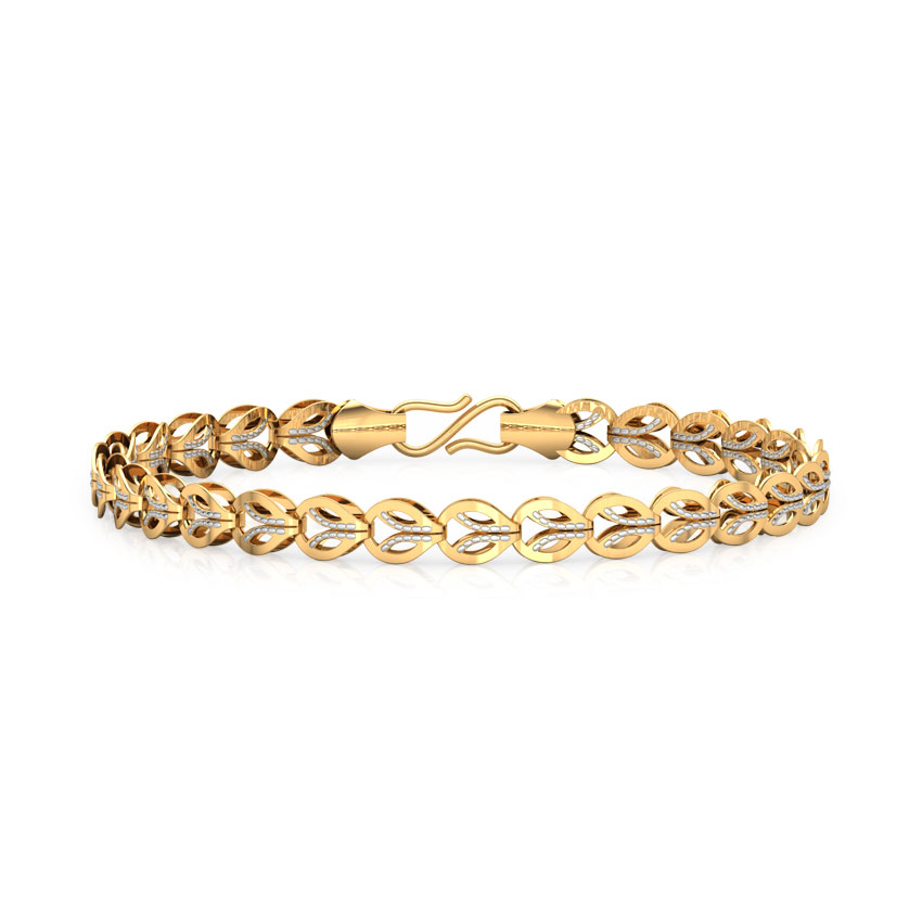 Juana Leaf Linked Bracelet Juana Leaf Linked Bracelet