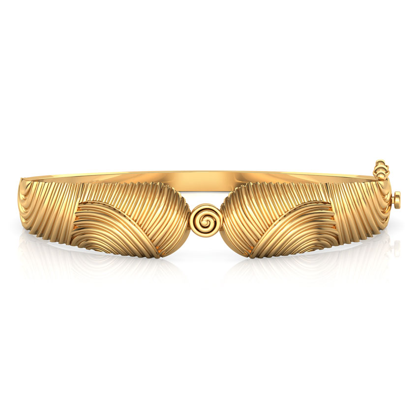 Curvature Gold Bracelet
