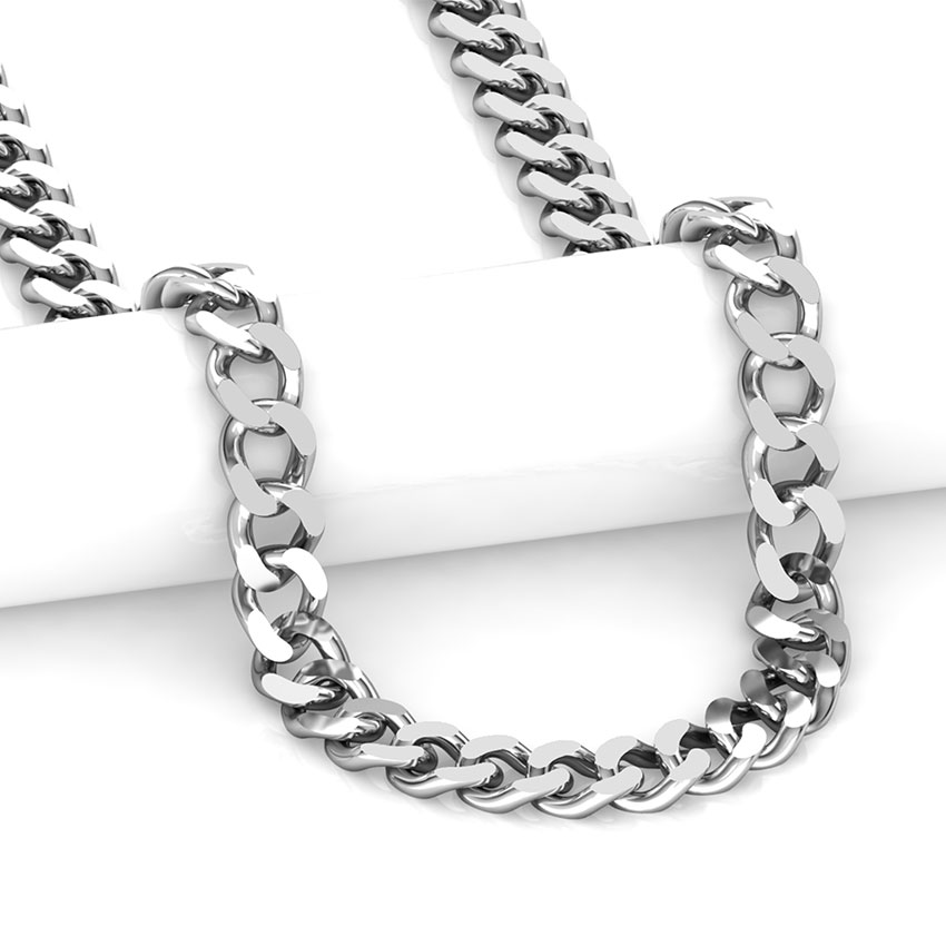 Demure Platinum Curb Bracelet Demure Platinum Curb Bracelet