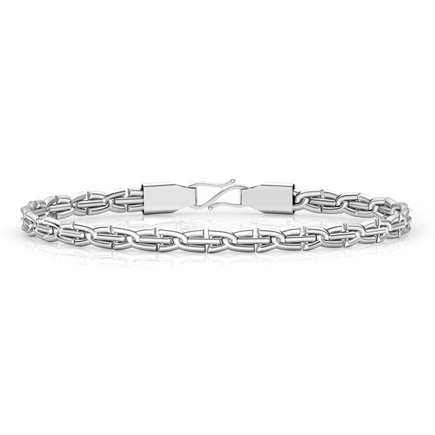 Virtue Platinum Link Bracelet