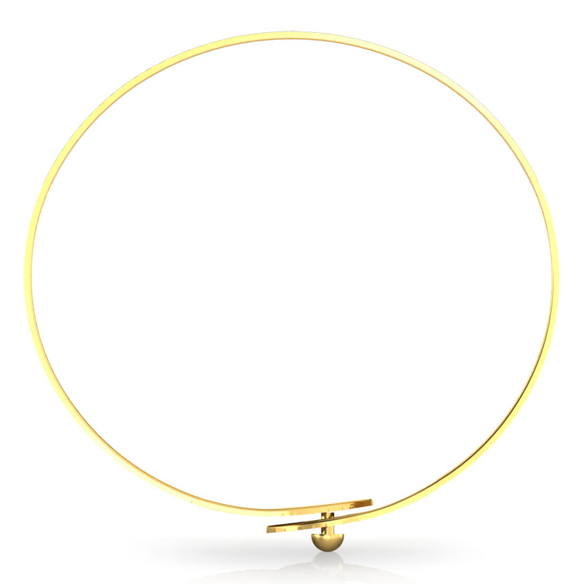 Fine Patterned Gold Bracelet