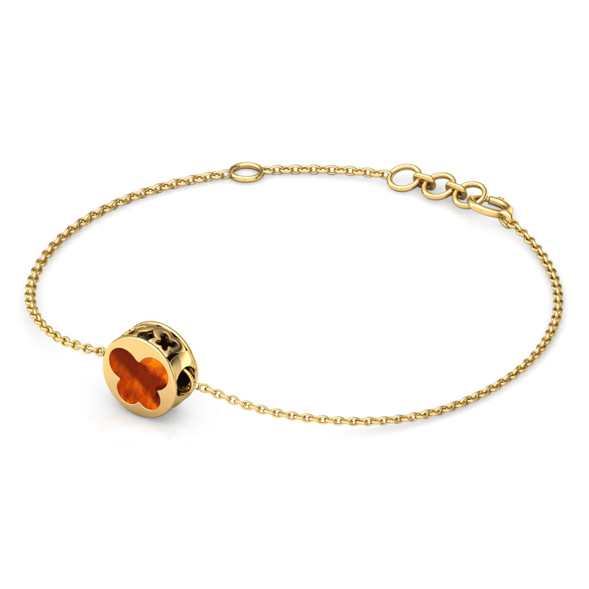 Butterfly Reversible Gemstone Bracelet