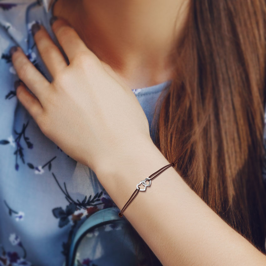 Entwined Heart Gold Bracelet Entwined Heart Gold Bracelet