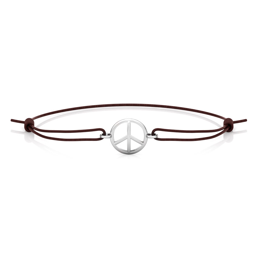 Peace Gold Bracelet