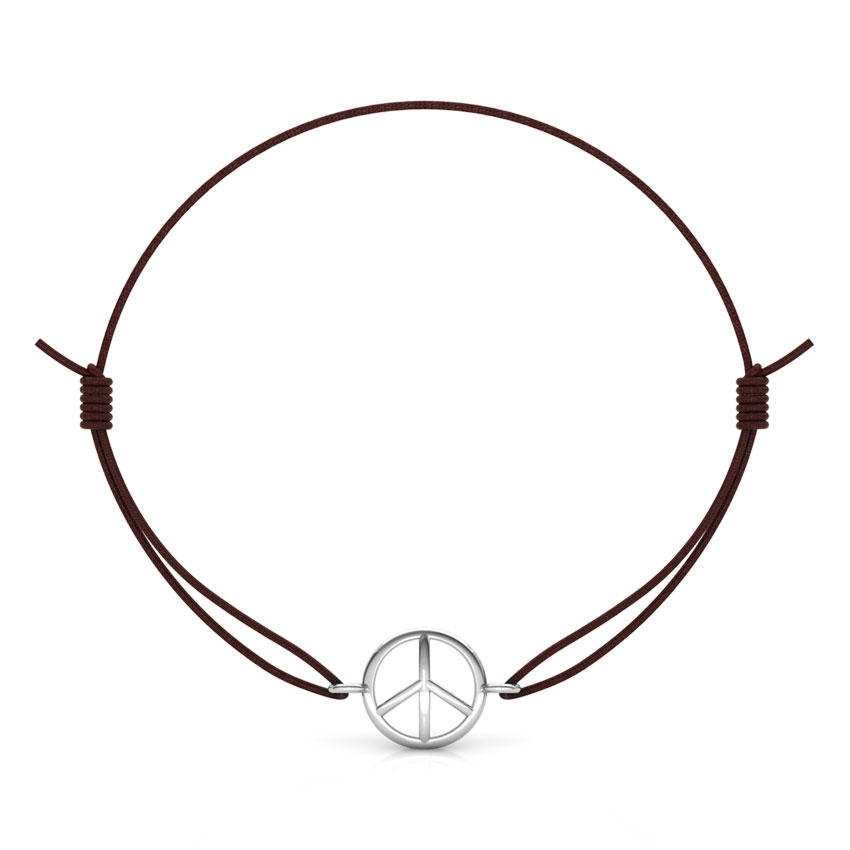 Peace Gold Bracelet