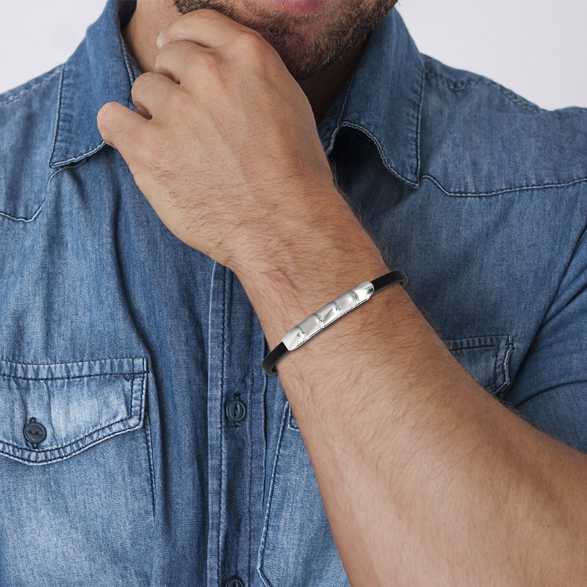 Ivan Platinum Bracelet for Him Ivan Platinum Bracelet for Him