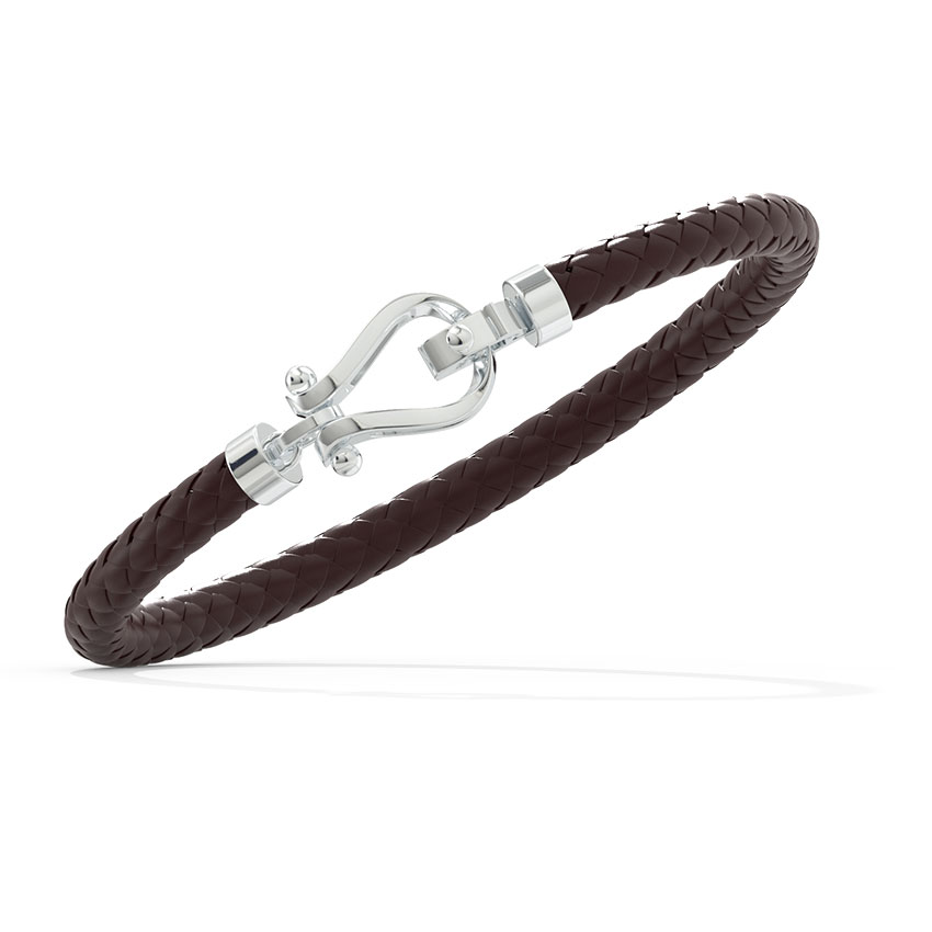 Lucas Platinum Bracelet for Him Lucas Platinum Bracelet for Him