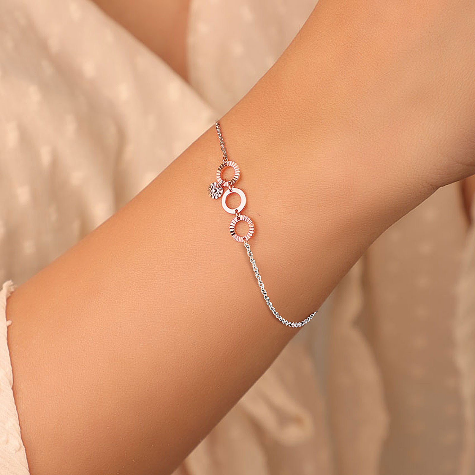 Anna Trio Platinum Bracelet Anna Trio Platinum Bracelet