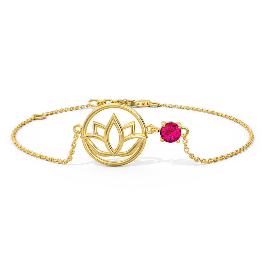 Lotus Gemstone Bracelet Lotus Gemstone Bracelet