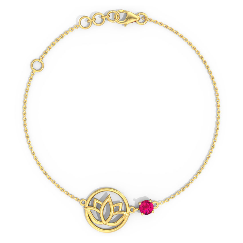 Lotus Gemstone Bracelet Lotus Gemstone Bracelet