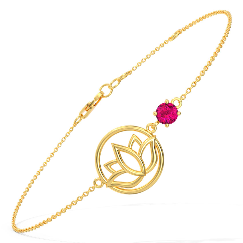 Lotus Gemstone Bracelet Lotus Gemstone Bracelet