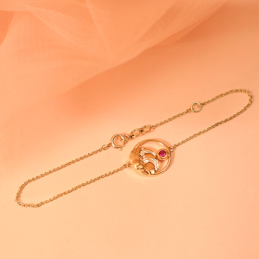 Fearless Leo Zodiac Gemstone Bracelet