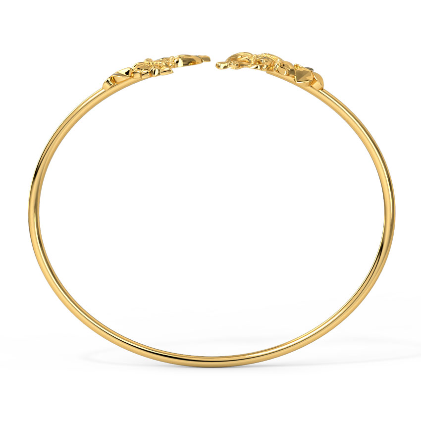 Triya Oval Gold Bracelet