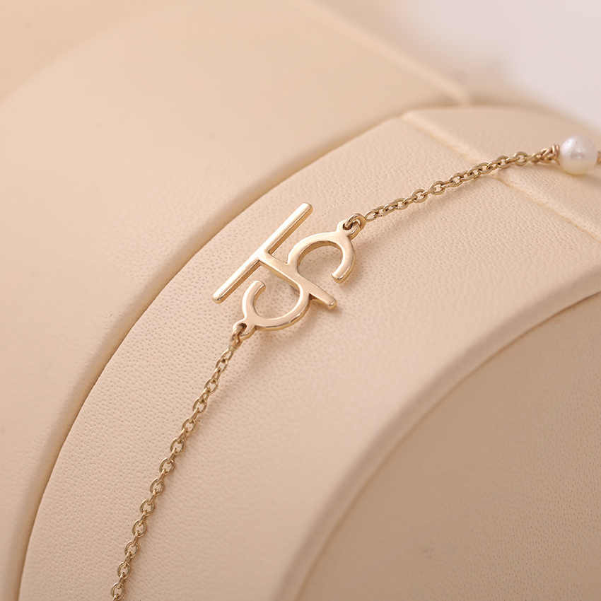Ka Akshar Gold Bracelet