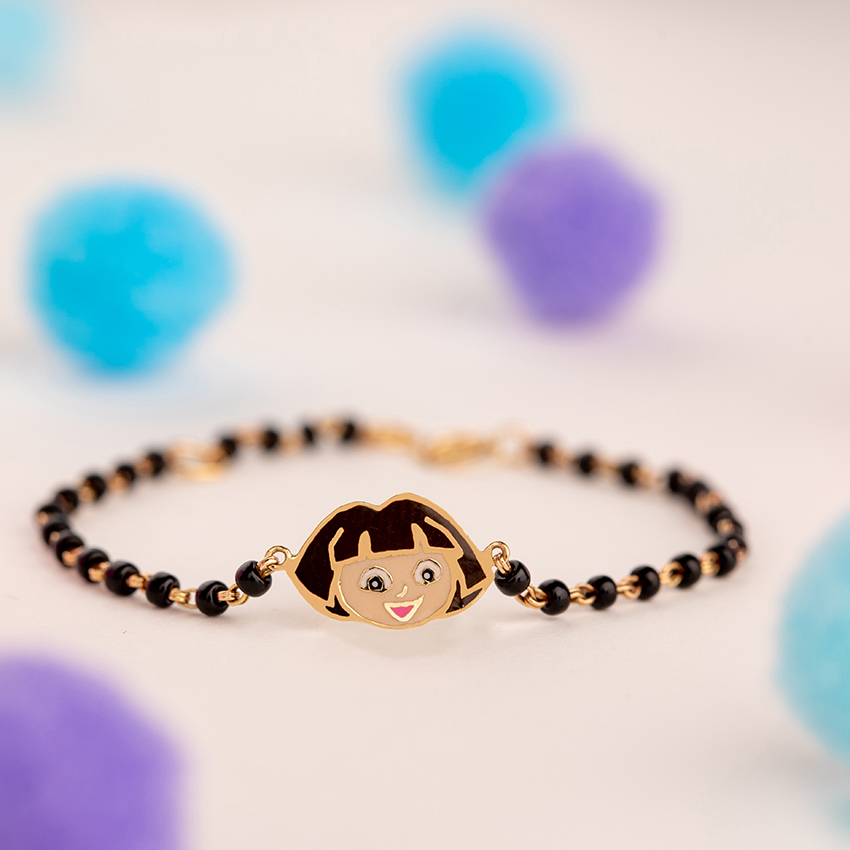 Gold Bracelets 14 Karat Yellow Gold Dora The Explorer's Baby Nazaria Gold Bracelet