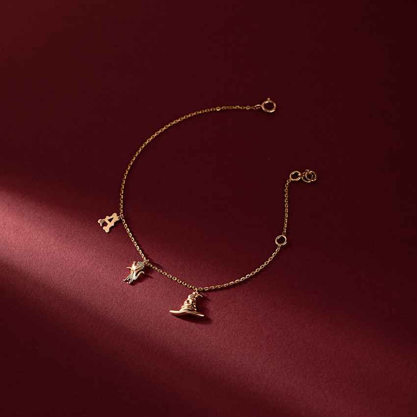 Hogwarts Personalised Charm Bracelet