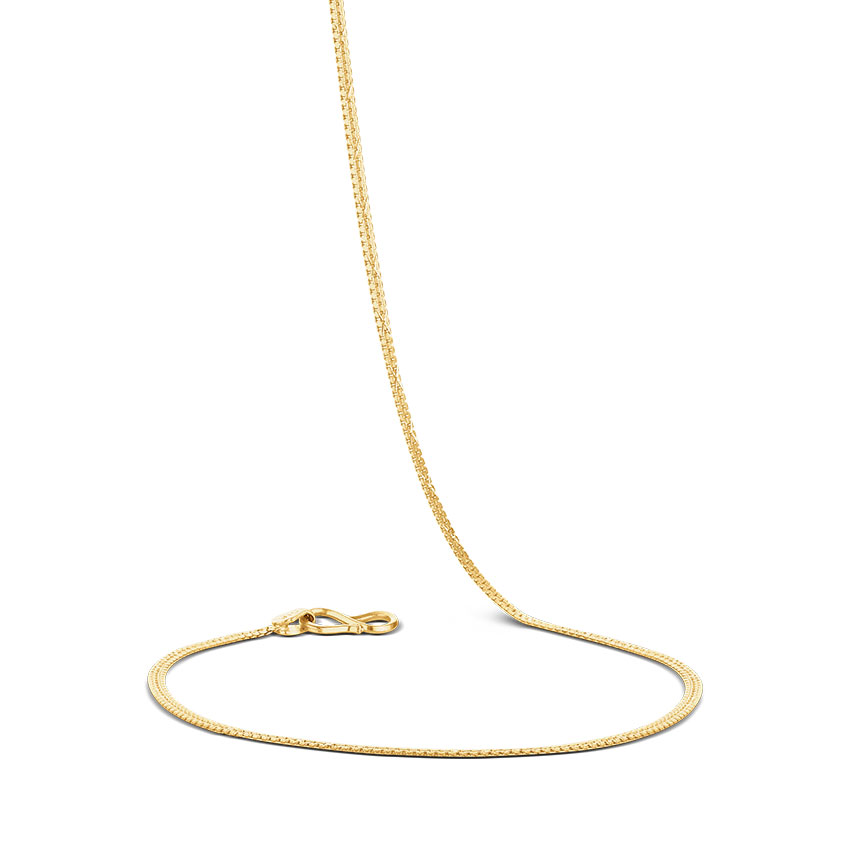 Curlicue Venetian Gold Chain
