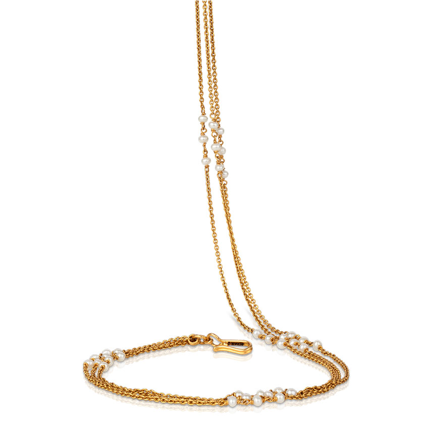 Strands Cable Gold Chain