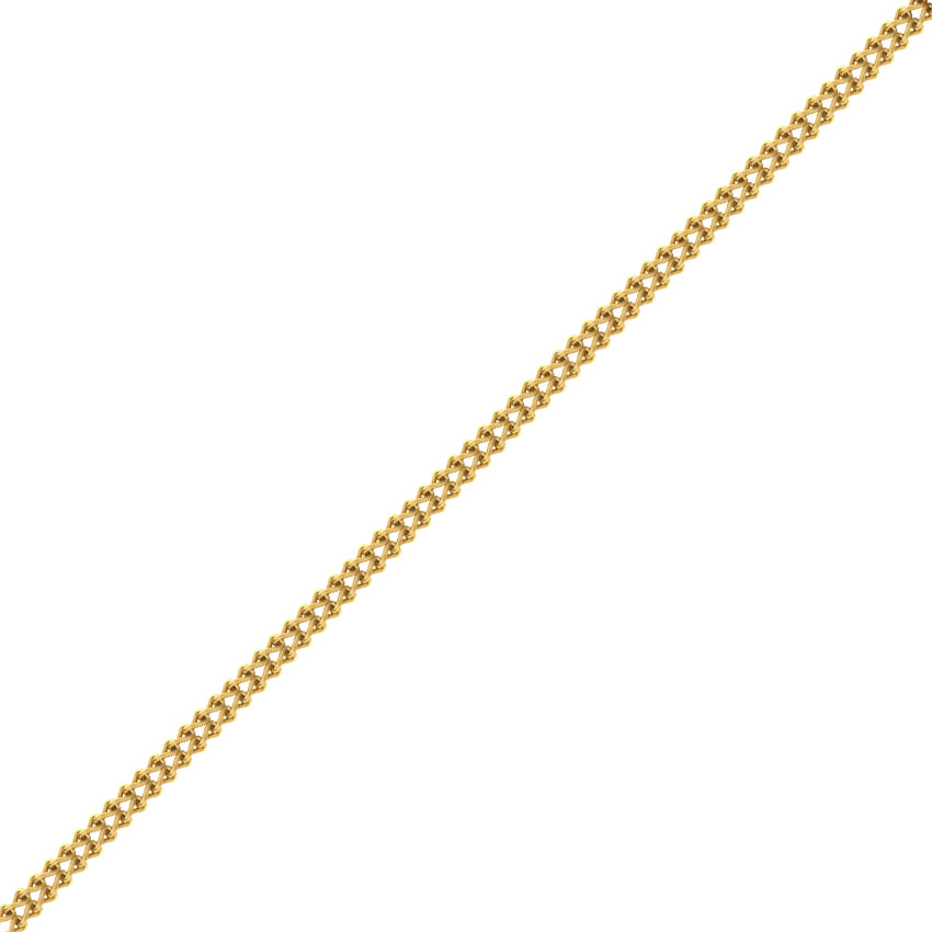 Twisted Links 18 Inch 22KT Gold Chain