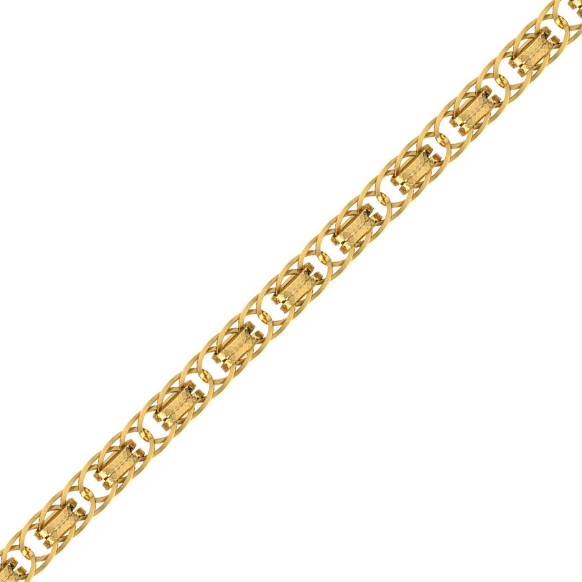 Gold Chains 22 Karat Yellow Gold Intertwisted Fancy Gold Chain