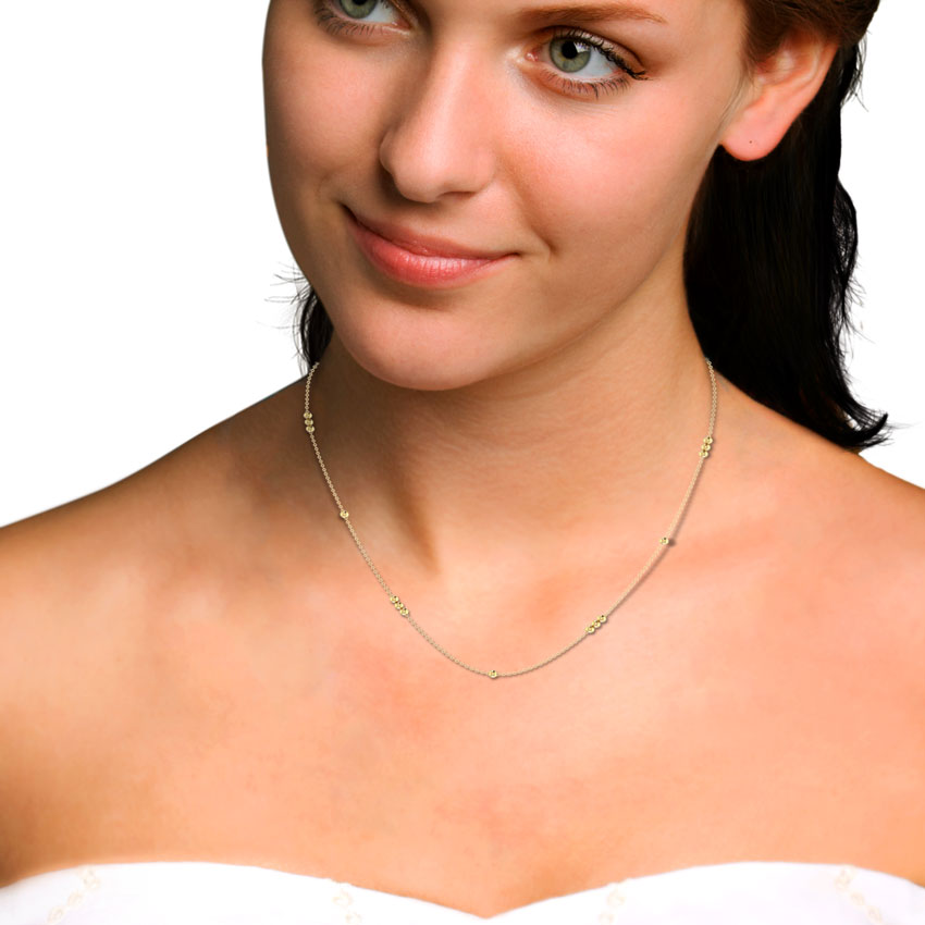 Ball Bead Cable Gold Chain Ball Bead Cable Gold Chain