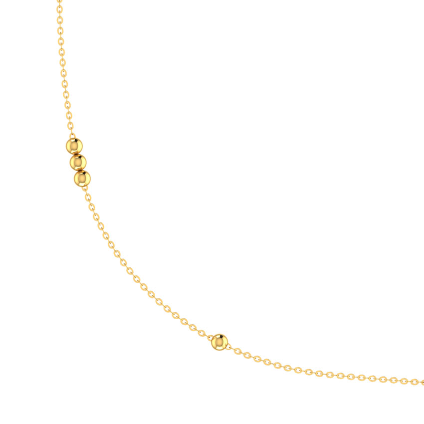 Ball Bead Cable Gold Chain Ball Bead Cable Gold Chain