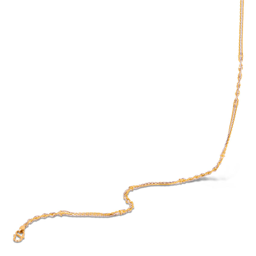 Entwine Cable Gold Chain