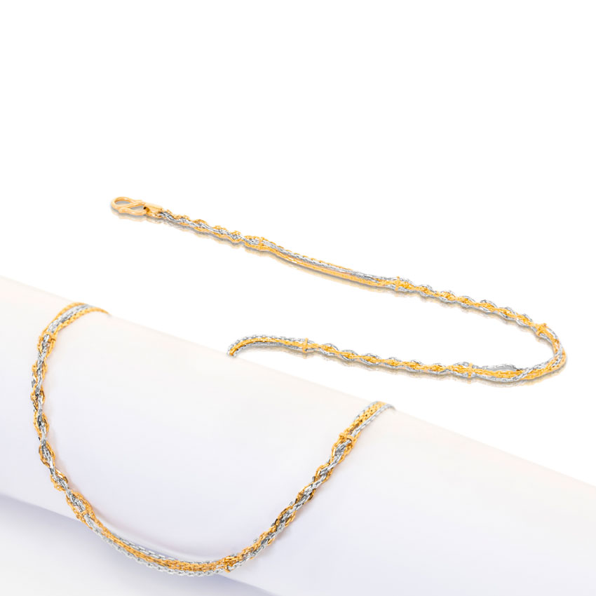 Entwine Cable Gold Chain