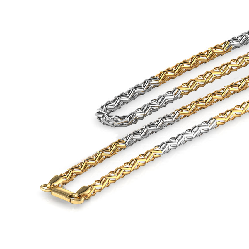 Awry Link Gold Chain