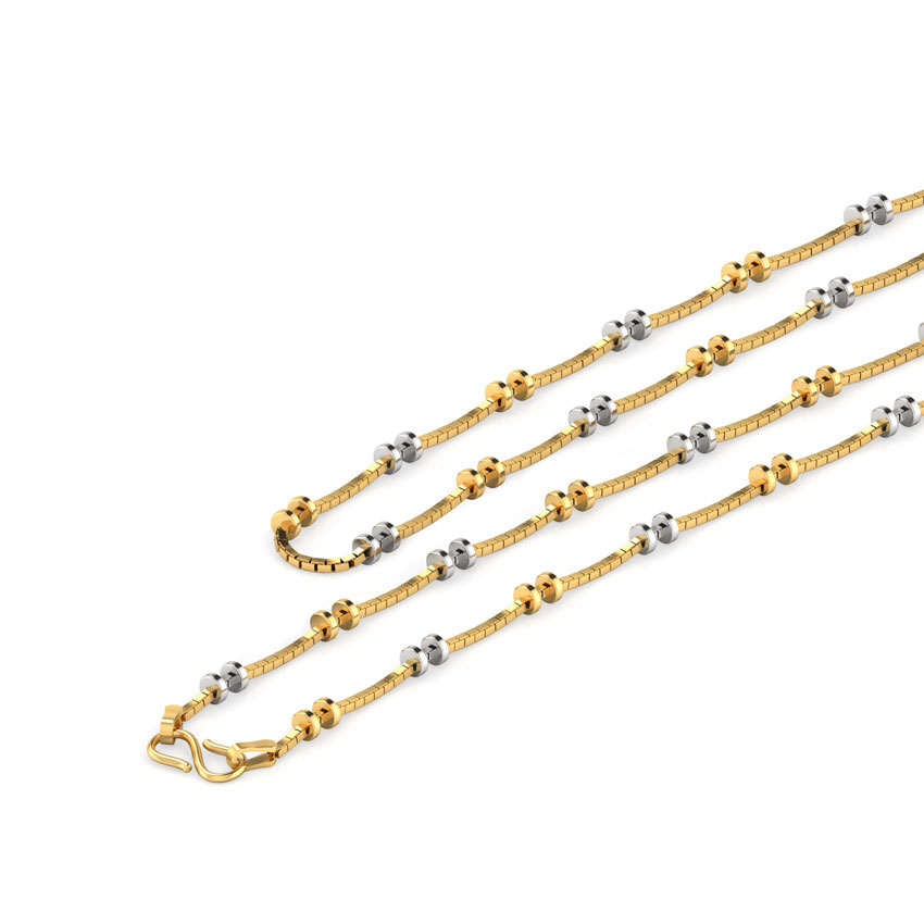 Orbit Box Gold Chain Orbit Box Gold Chain