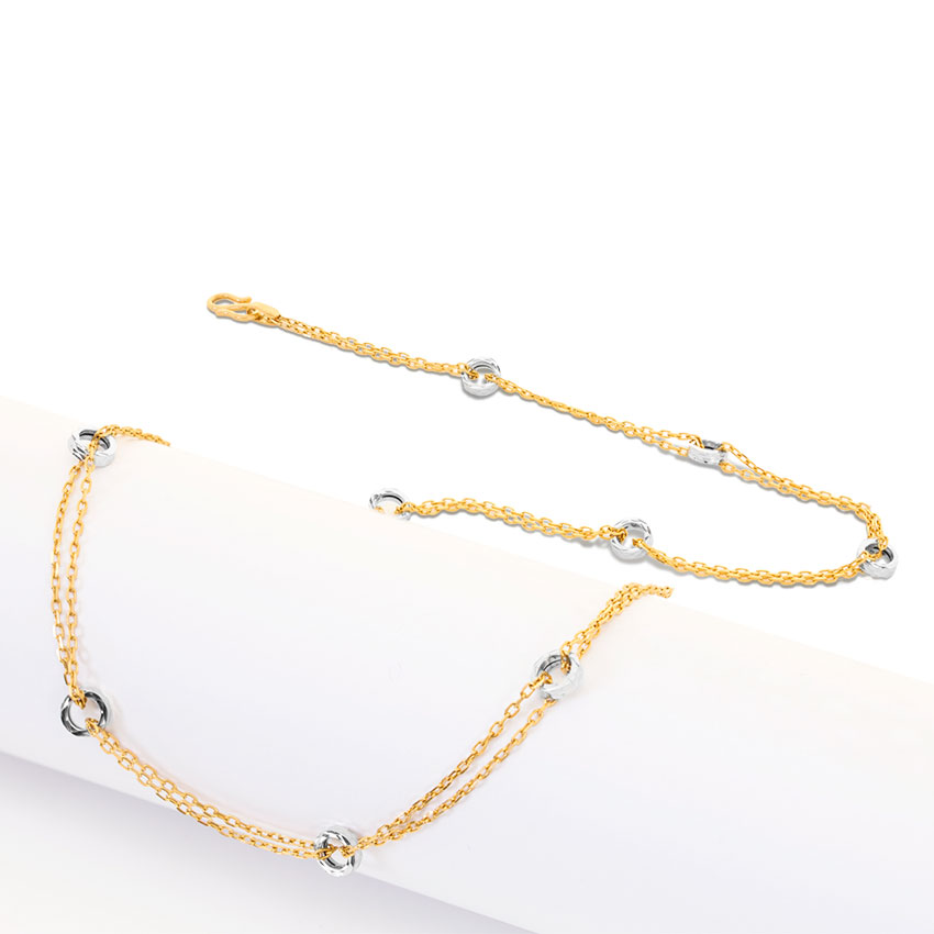 Loop Layered Cable Gold Chain Loop Layered Cable Gold Chain