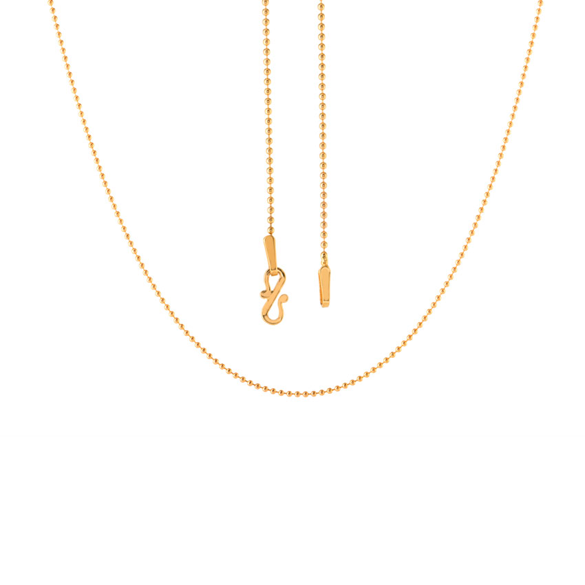 Linear Ball Gold Chain