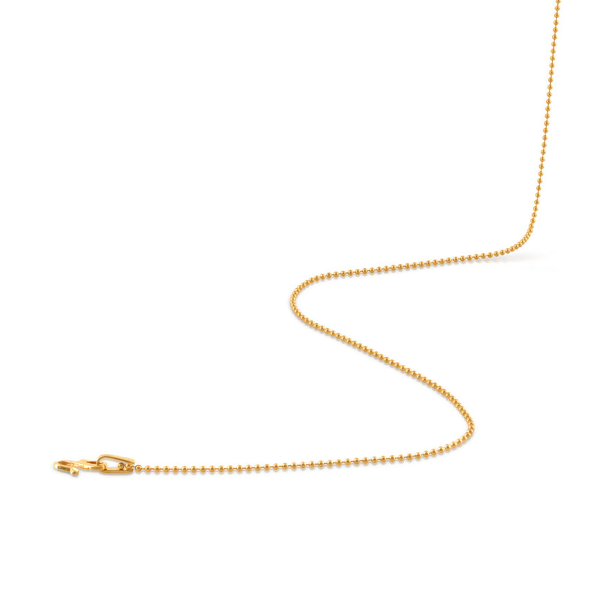 Linear Ball Gold Chain