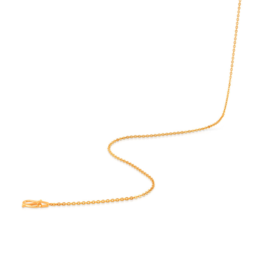 Delicate Cable Gold Chain
