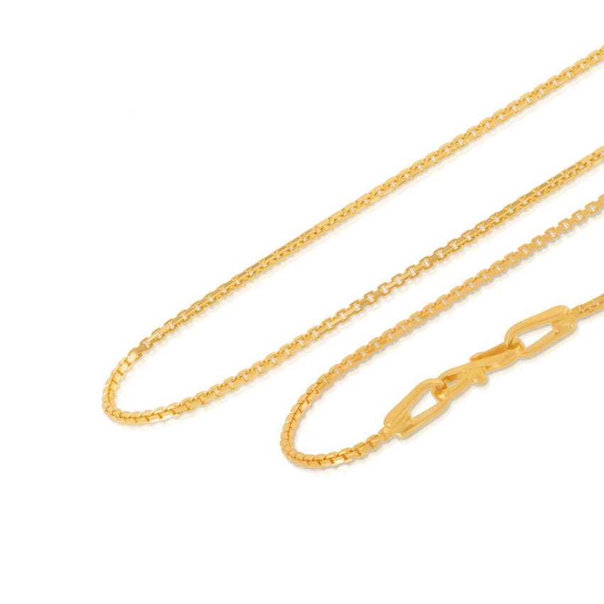Gleam Box Gold Chain