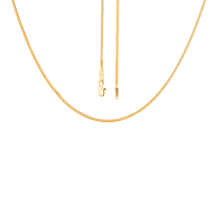 Bare Foxtail Gold Chain Bare Foxtail Gold Chain