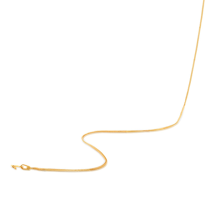 Bare Foxtail Gold Chain Bare Foxtail Gold Chain