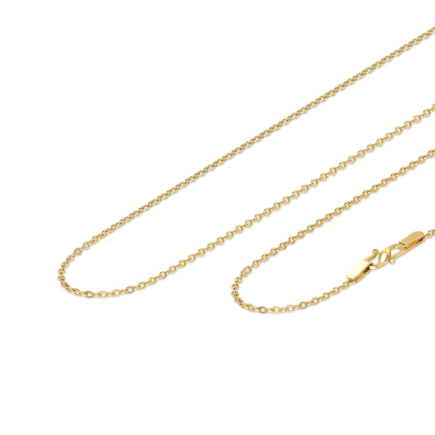 Sleek Cable Gold Chain
