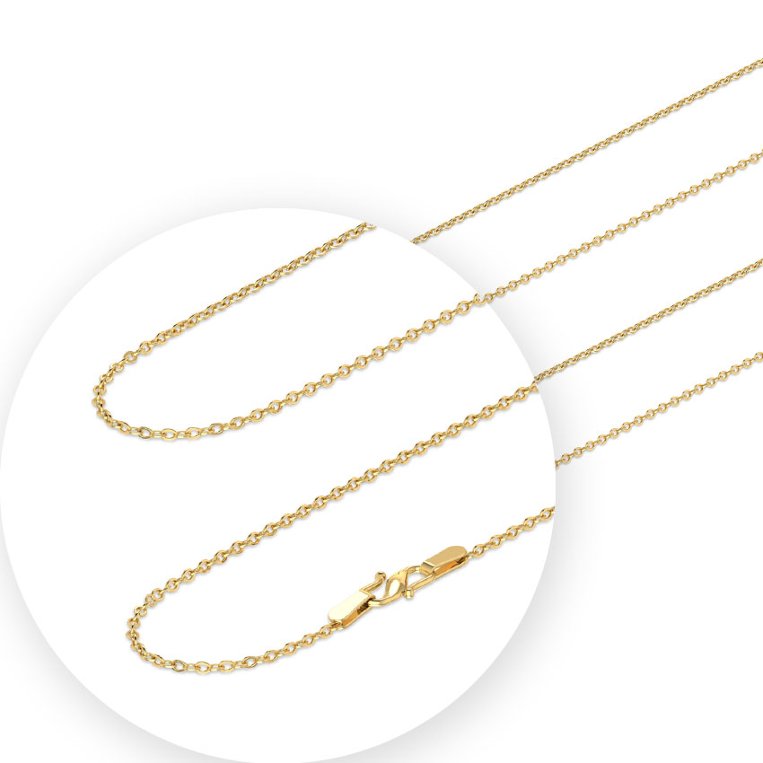Sleek Cable Gold Chain Sleek Cable Gold Chain