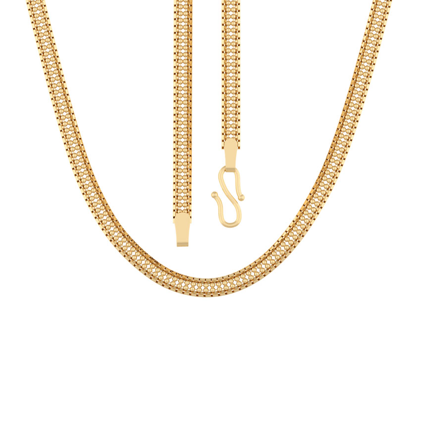 Duo Ball and Venetian Gold Chain