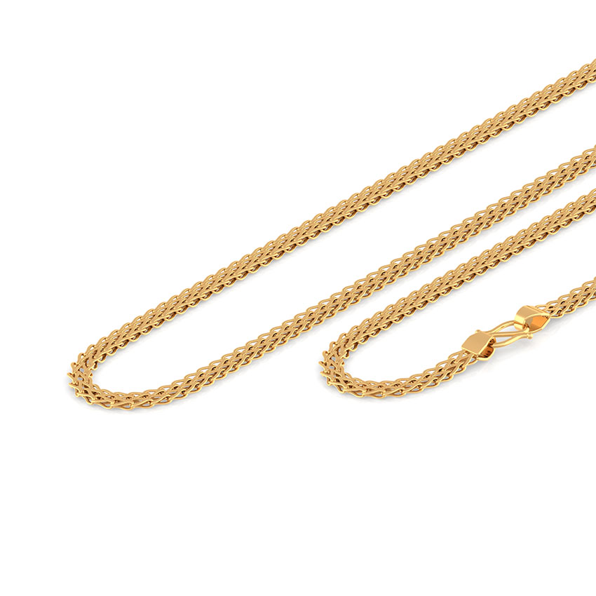 Finery Foxtail Gold Chain