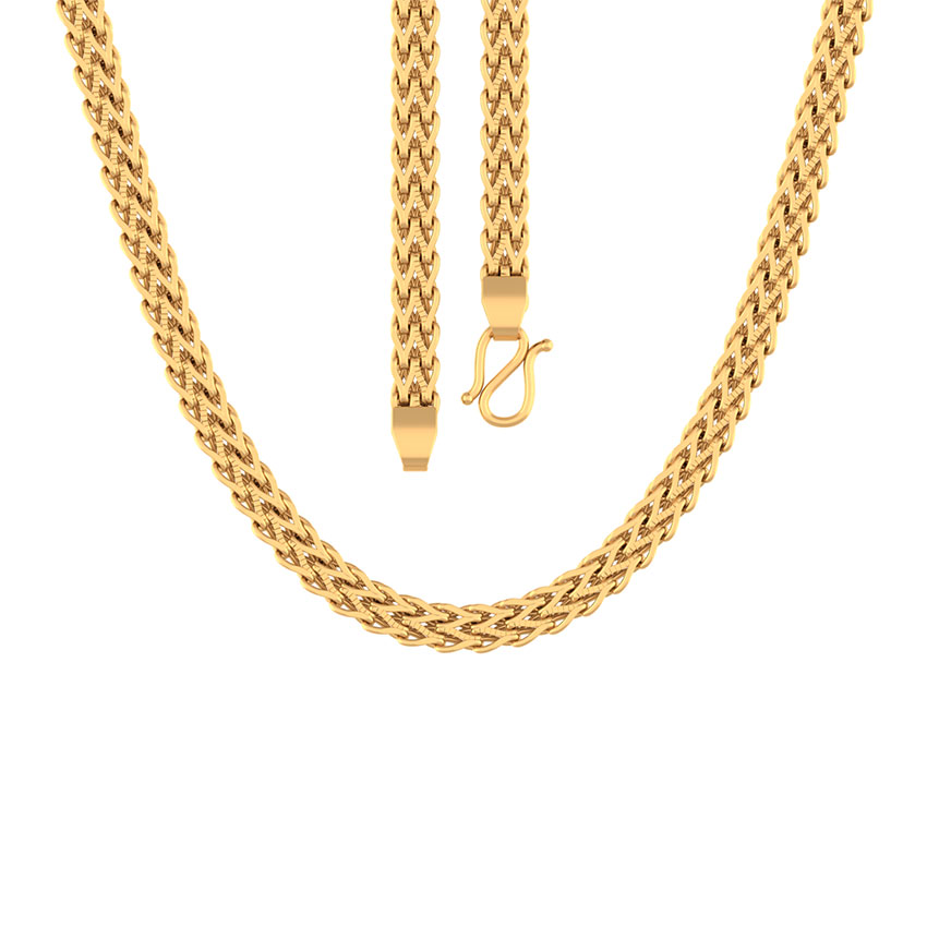 Finery Foxtail Gold Chain