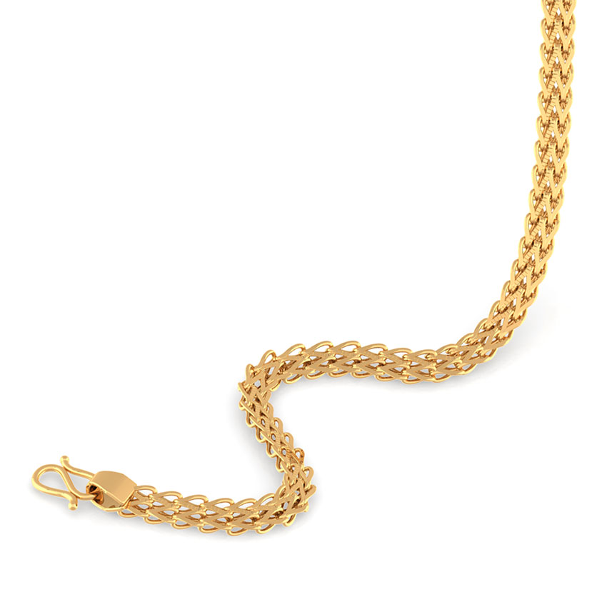 Finery Foxtail Gold Chain