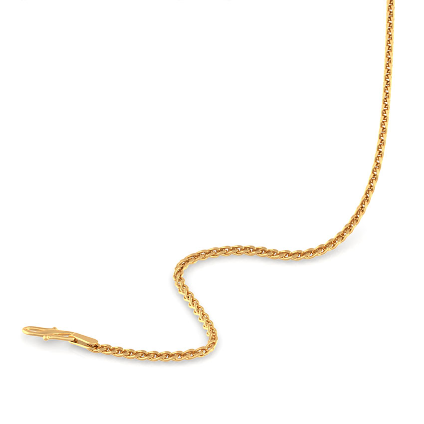 Delight Foxtail Gold Chain