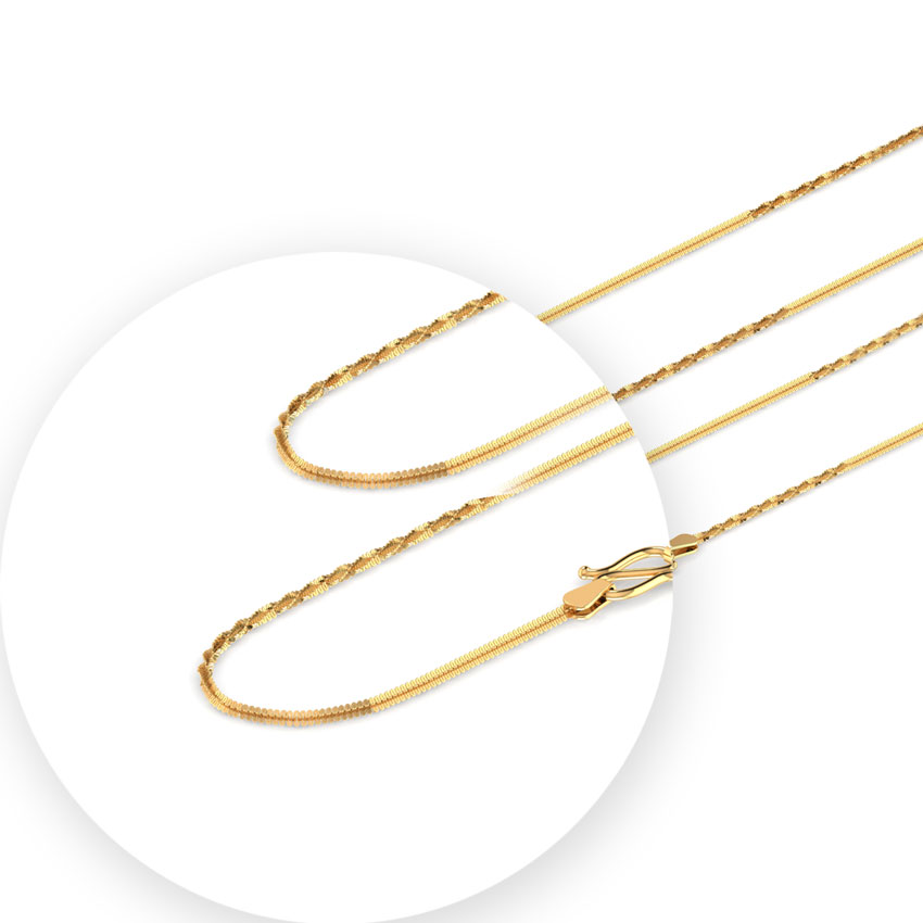 Twisted Rope Gold Chain