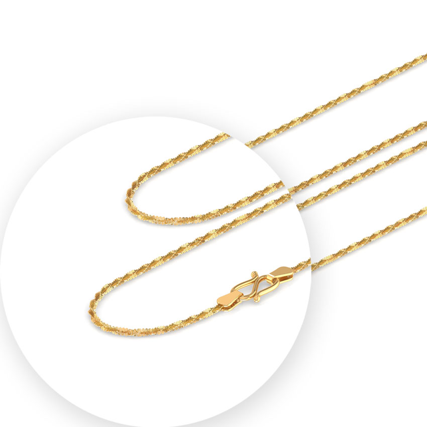 Wander Twisted Rope Gold Chain Wander Twisted Rope Gold Chain