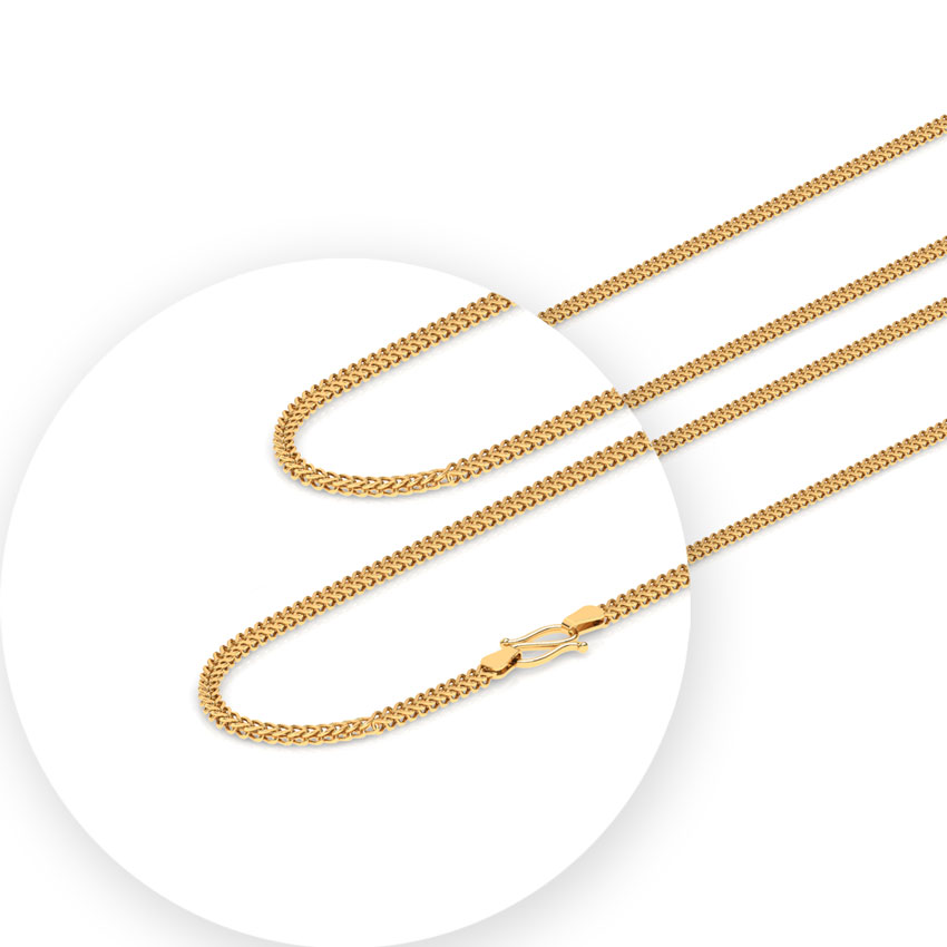 Twine Weave Gold Chain