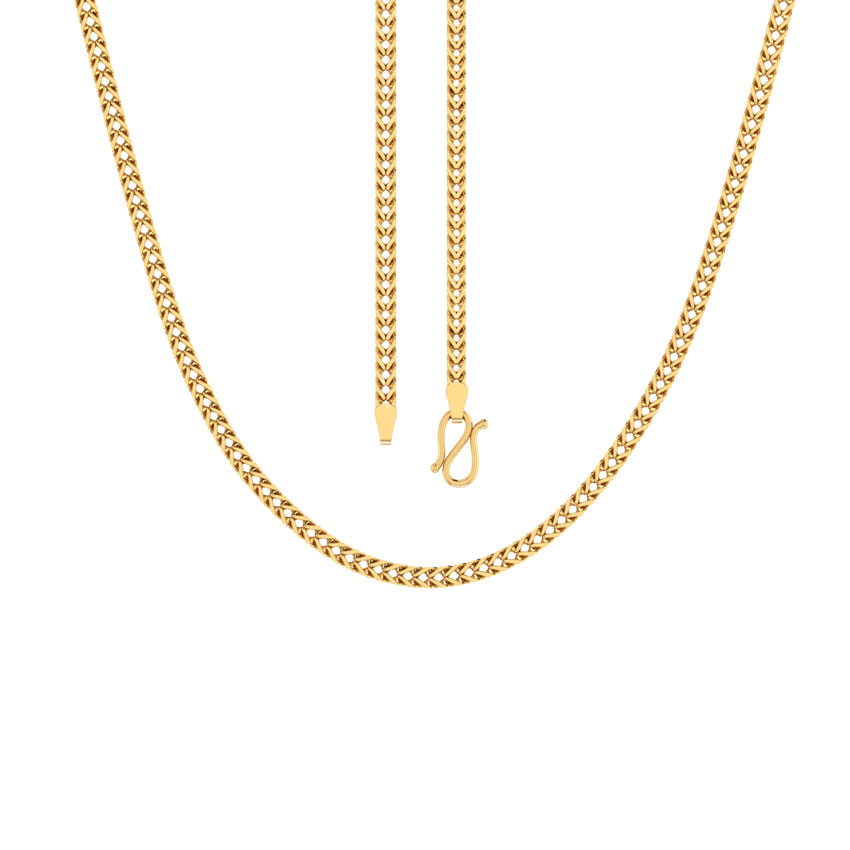 Twine Weave Gold Chain
