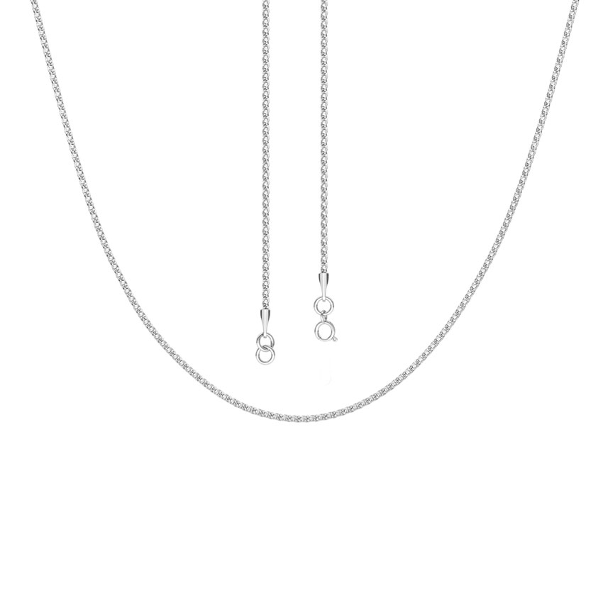 Spin Platinum Curb Chain