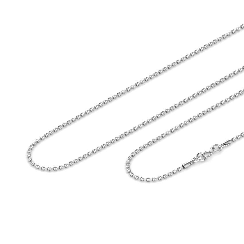 Vivid Platinum Ball Chain